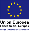 con el patrocinio del Fondo Social Europeo, Unión Europea